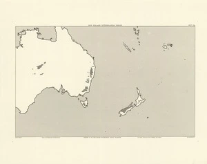 New Zealand Meteorological Service map of Australia and New Zealand / drawn by the Department of Lands & Survey.