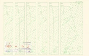 Fiji-Phoenix Islands routes meteorological plotting charts.