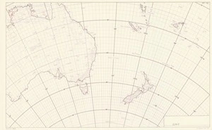 Map of meteorological stations in Australia and New Zealand.