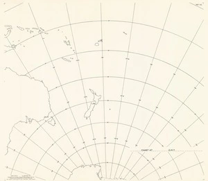 New Zealand Meteorological Service forecasting chart for the South Pacific / drawn by the Department of Lands & Survey
