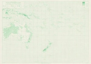 Upper air data plotting chart of Oceania : weather chart at ___ G.M.T. ___ / drawn by the Dept of Lands & Survey, N.Z.