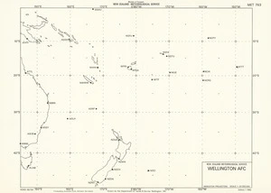 Wellington AFC : [Southwest Pacific] / drawn by the Department of Lands & Survey, Wellington, N.Z.
