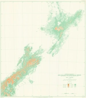 [New Zealand meteorological data recording maps] / Ministry of Transport, New Zealand Meteorological Service ; drawn by Department of Lands and Survey.