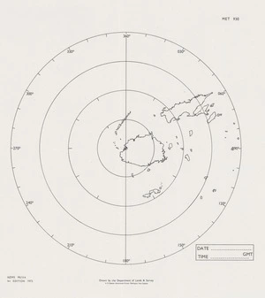 Range rings at 20 N/m (57.06 km) intervals : [Nadi, Fiji] / drawn by the Department of Lands & Survey.