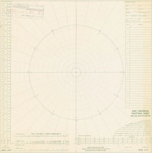 ASW universal plotting sheet : for use with PT-396 DRT / prepared by the Hydrographic Branch R.N.Z.N.