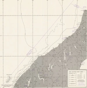 ASW plotting chart sheet 7 : [South Island West Coast New Zealand].