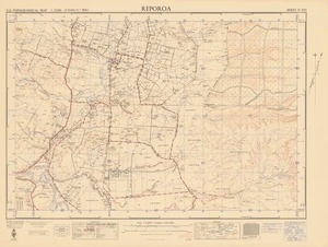 Reporoa / drawn and published by the Lands and Survey Dept., N.Z.