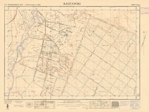 Rautawiri / drawn and published by the Lands and Survey Dept., N.Z.