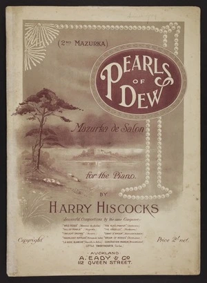 Pearls of dew : mazurka de salon : for the piano / by Harry Hiscocks.