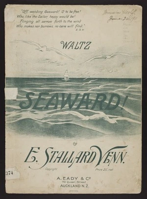 Seaward! : waltz / E. Stallad [i.e. Stallard] Venn.