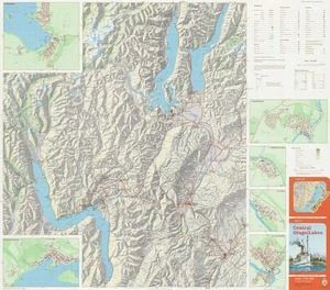 Map of Central Otago lakes.