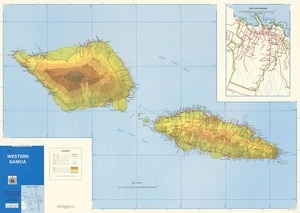 Map of Western Samoa / drawn by Eteuati lese.
