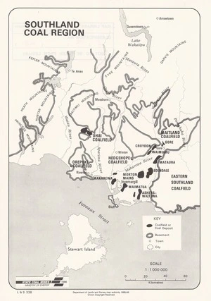 Southland coal region.