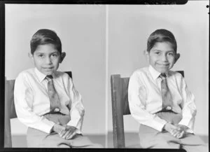 Young boy of the Ravji family