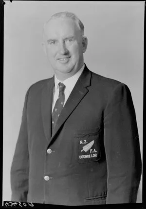 Mr J Smith, New Zealand Football Association Councillor