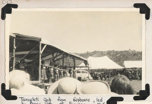 Tairawhiti Club from Gisborne performing at Hiruharama