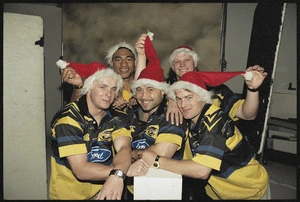 Wellington Hurricanes rugby team - Photograph taken by Anthony Phelps