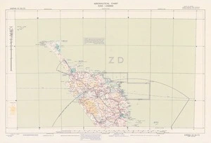 Aeronautical chart ICAO 1:500000. Kaitaia SE 36/172.