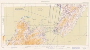 Aeronautical chart ICAO 1:500000. Cook Strait SE 42/171¹/₂.
