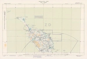 Aeronautical chart ICAO 1:500000. Kaitaia SE 36/172.