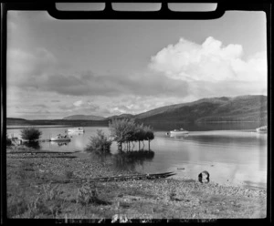 Spring scene in Te Anau, Southland