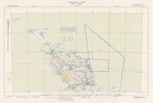 Aeronautical chart ICAO 1:500000. Kaitaia SE 36/172.