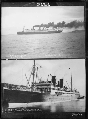 Copy negative taken from two photographs of the RMS Niagara