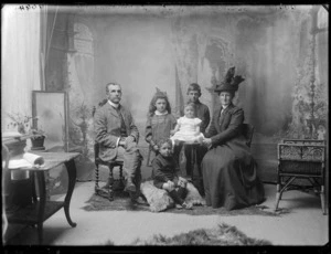 A F Grant and family