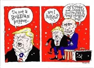 "I'm not just a Russian puppet"