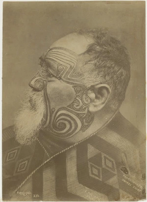 Pulman, Frederick, 1864-1943 :Photograph of Paora Tuhaere