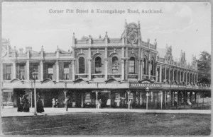 Corner Pitt Street and Karangahape Road, Auckland