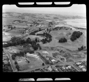 Mangere Primary School and Mangere Mountain, Manukau City, Auckland