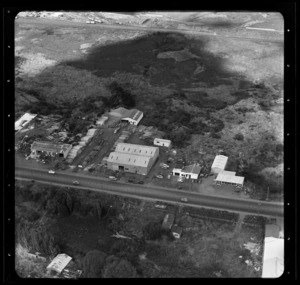 L Appleton Limited, South Road Timber Company, H E Dye Limited, Southdown Service Station, and Modern Industrial Methods, Penrose, Auckland