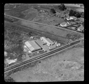 Du Mansion factory and Church Street, Southdown, Penrose, Auckland