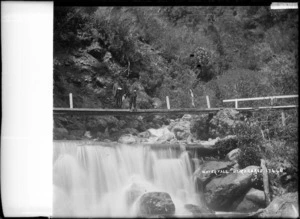 Waterfall in the Otira Gorge