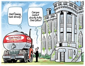 The White House waste removal