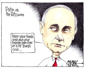 Putin on the ritz