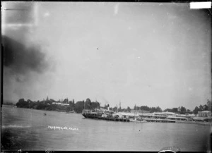 Ferry at Tauranga Wharf