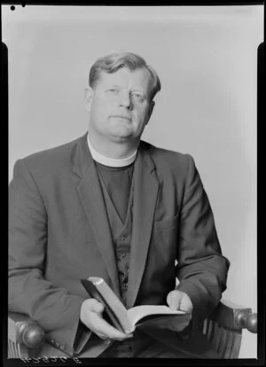 Reverend Allan Pyatt, Dean of Christchurch Cathedral in 1962