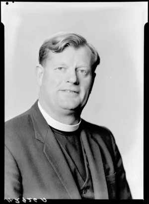 Reverend Allan Pyatt, Dean of Christchurch Cathedral in 1962