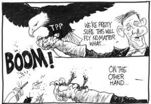 TPP American eagle crashes