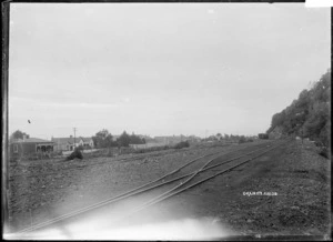 View of the railway sidings at Granity