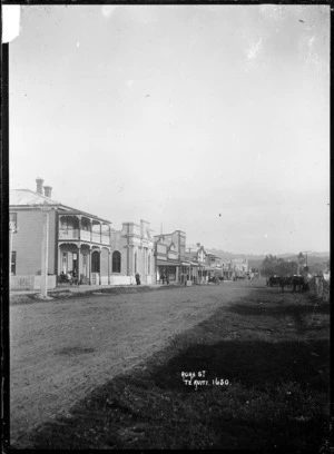 View of Rora Street, Te Kuiti