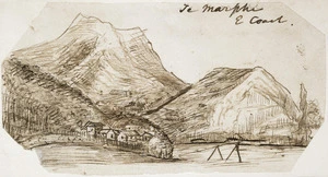 [Taylor, Richard], 1805-1873 :Te Marphi, E Coast. [1839]