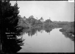 Waikato River at Hamilton, circa 1910s