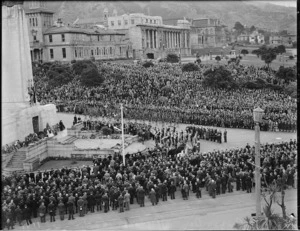 ANZAC Day Commemorations, Wellington, 1939