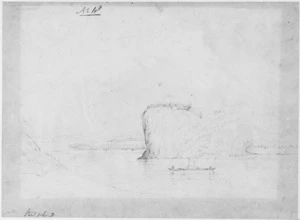 Heaphy, Charles, 1820-1881: View on the Patea River, Cooks Straits [1839]
