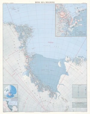 Ross Sea regions / drawn and published by the Dept. of Lands and Survey.