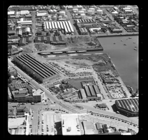 Sam White & Sons, Royal New Zealand Air Force, Lighter Basin, and Fanshawe Street, Auckland