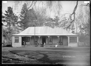 Te Uku Post Office, 1910 - Photograph taken by Gilmour Brothers